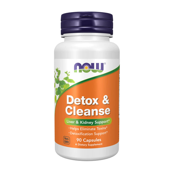 NOW Foods Supplements Detox and Cleanse 90 Veg Capsules Liver and Kidney Support*
